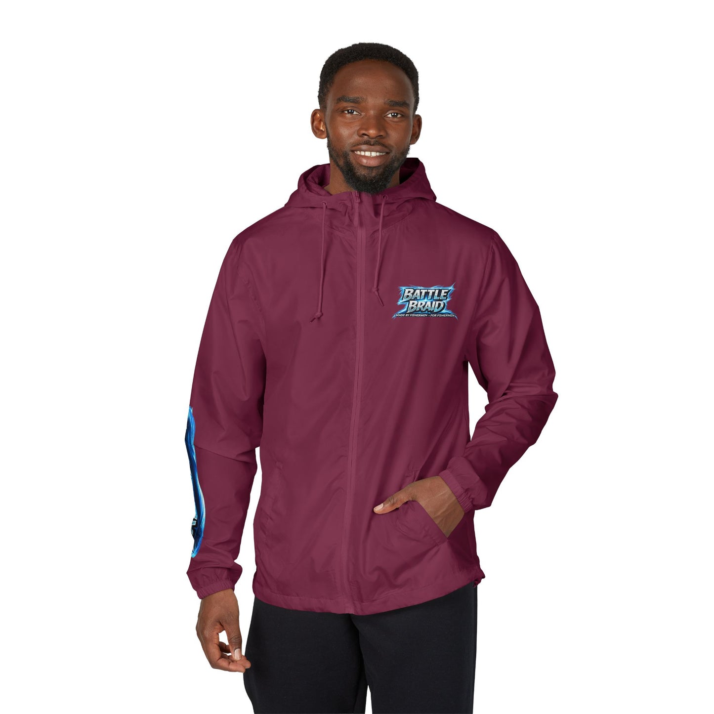 Full-Zip Windbreaker Jacket