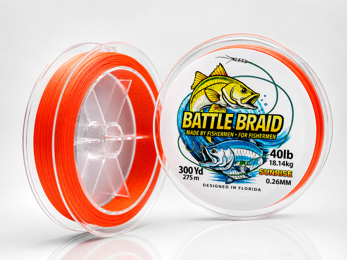 SUNRISE 300 YARD SPOOL 8X PE