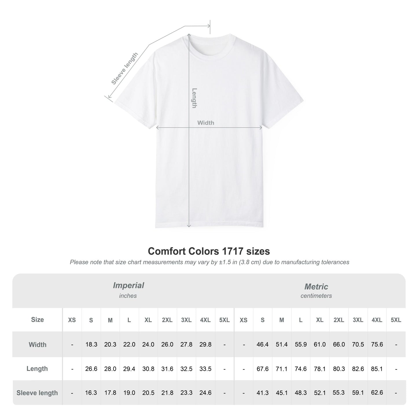 Unisex T-shirt Embroidery