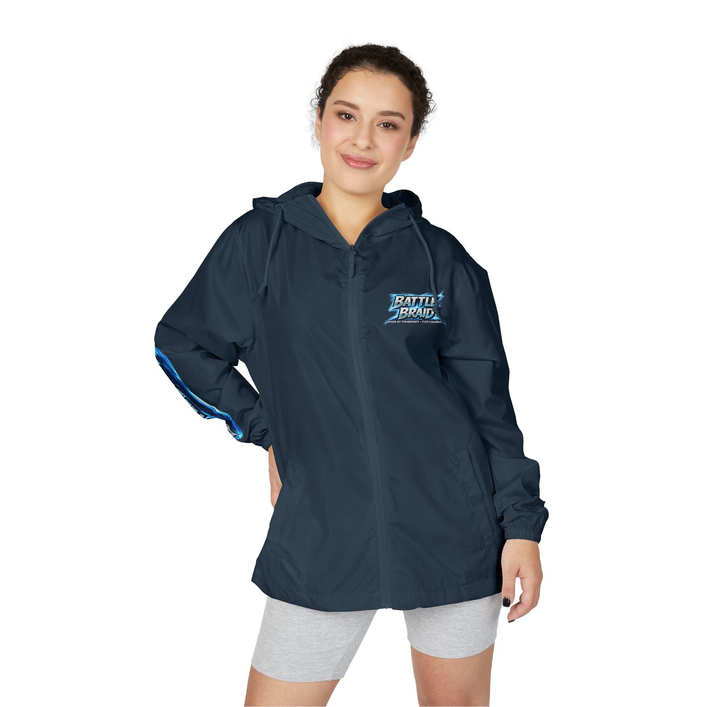 Full-Zip Windbreaker Jacket