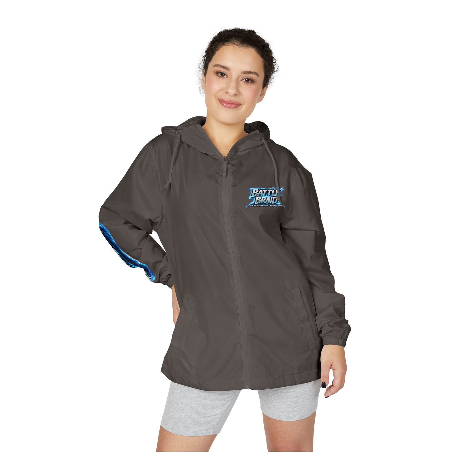 Full-Zip Windbreaker Jacket