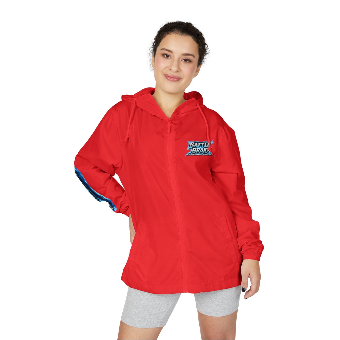 Full-Zip Windbreaker Jacket