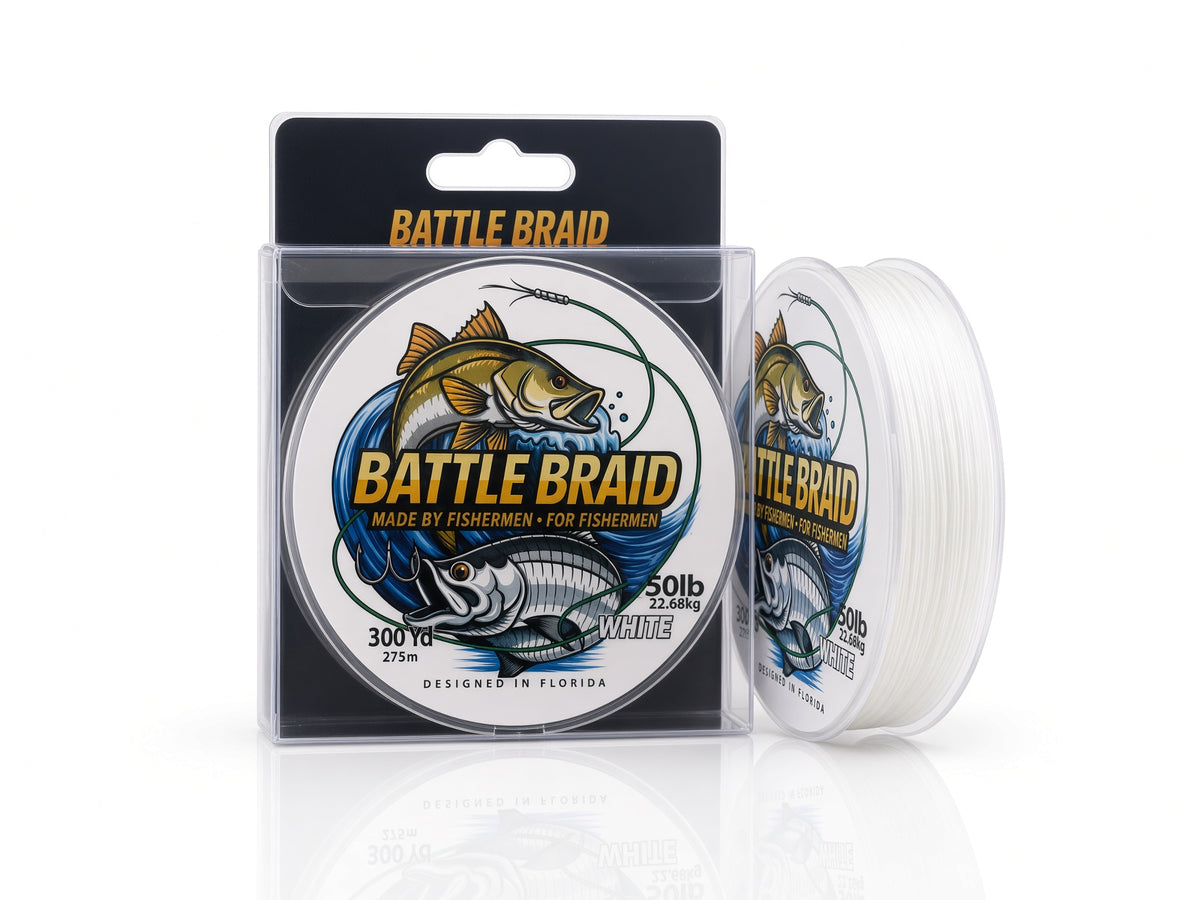 WHITE 8X PE 300 YARD SPOOL